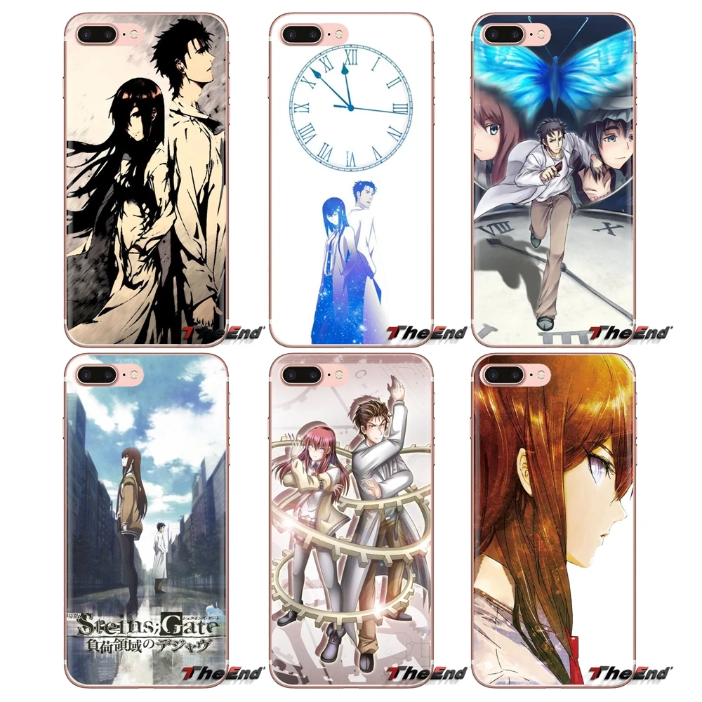 Transparent Soft Shell Covers fashoin game Steins Gate For Huawei Mate Honor 4C 5C 5X 6X 7 7A 7C 8 9 10 8C 8X 20 Lite Pro |
