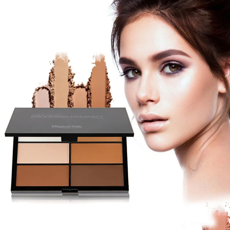 Professional Face Makeup Powder Concealer Contour Highligher Powder