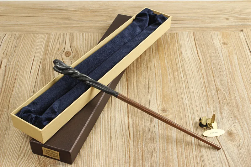 

Colsplay Metal Core Newest Quality Deluxe COS Harry Potter Neville Diggory Magic Wands/Stick With Gift Box Packing