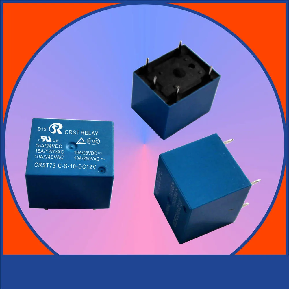 

Promotion of CRST73 12V Relay 5 Feet JQC-3FC HF3FD HK3FF CMA1 833H MR71