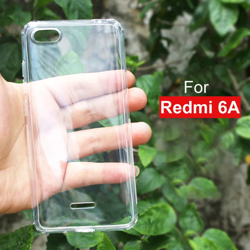

protective cover silicone shockproof For Redmi Note 7 5 4X 5a 5 6 Pro Mi 9 8 SE Lite 6 shatterproof transparent protective shell