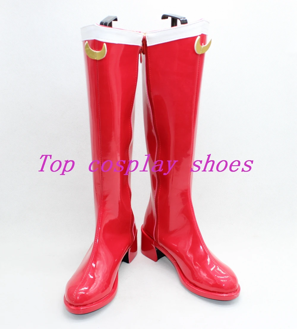 Sailor Moon cosplay Shoes Boots bota zapato de Cristal rojo Nueva versión  #16TS170 hecho a mano Por Encargo|custom made|custom cosplaycustom boots -  AliExpress