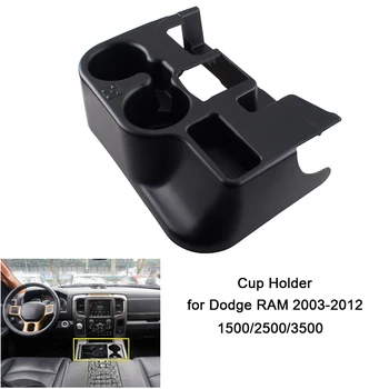 

New Car Add on Cup Holder Center Console cupholder for Dodge RAM 2003-2012 1500/2500/3500 Storage Box Console Water Drinks Cup H