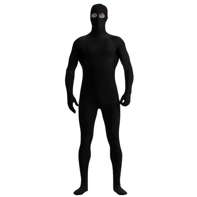 

Speerise Mens Spandex Zentai Suit Eyes Hole Nylon Lycra Halloween Second Skin Bodysuits Adult Zentai Costumes Open Eyes