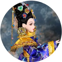 Fortune дней 1/6 кукла Очарование Востока имя короны принцессы в том числе одежда подходит для DIY оригинальная East Barbi Ming династии