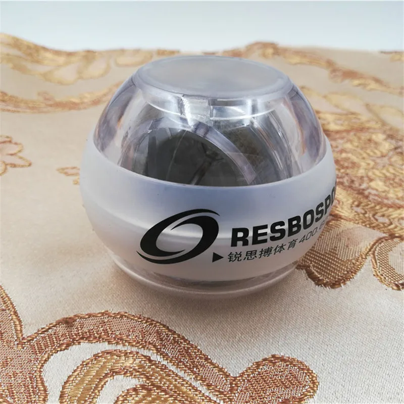 Platinum Dual LED Power Wrist strengthen Ball Gyroscopic Super Fitness Hand Spinner Wrist Gyro Exerciser  Force Wrist Ball C