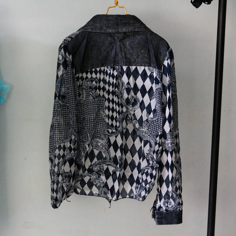 الأزهار طباعة تيشرت أزياء Noveltie السيدات قمم أنيق قميص نسائي Camisa الأنثوية Blusas موهير دي مودا 2019