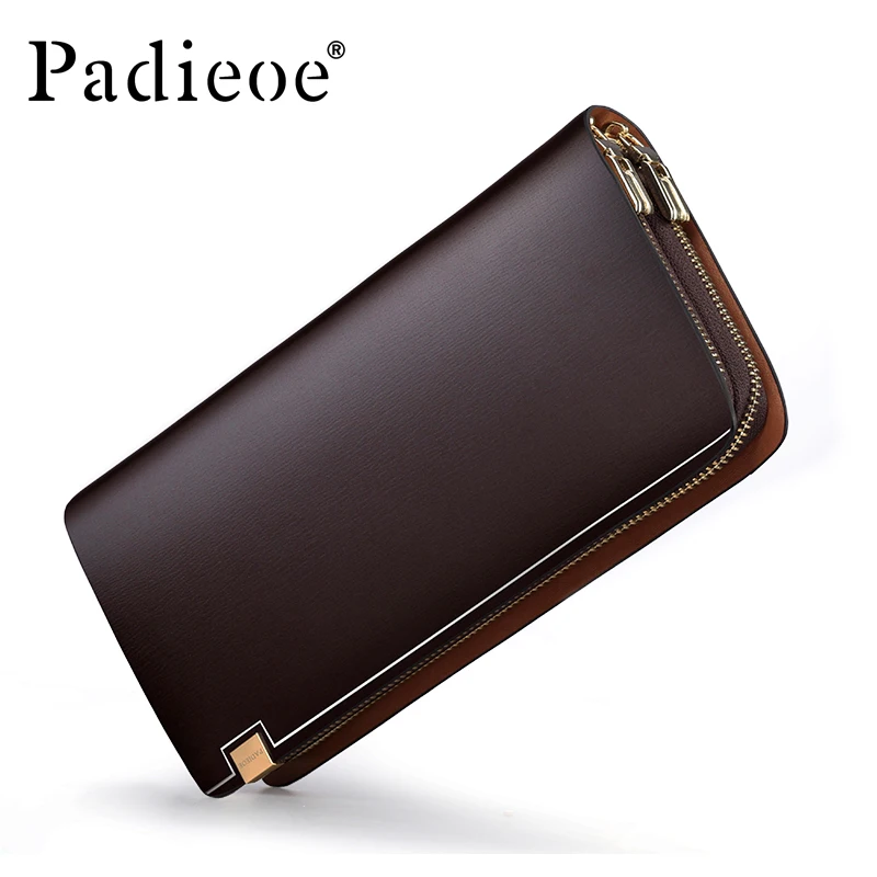 

Unisex men wallets clutch top quality genuine leather wallets purse fashion designer wallets famous brand women wallet 2016