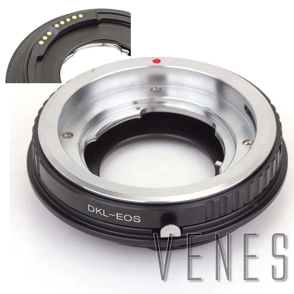 

Venes For DKL-EOS GE-1 AF Confirm Lens Mount Adapter - Suit For Voigtlander Retina DKL Lens to Canon EOS Camera