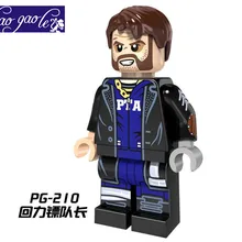 Haogaole 100 шт. строительные блоки Капитан Бумеранг с оружием Marvel Супер Герои Кирпичи Детские подарки игрушки PG8058