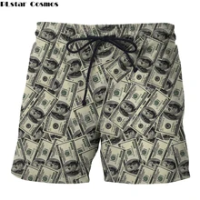 PLstar Космос лето стиль мужские женские Шорты характер Франклин принт 3d Повседневное Прохладный Шорты SKK16