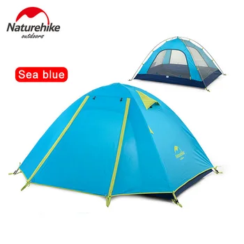 

Naturehike 2-4 person large camping tent outdoor ultralight waterproof 3 season tents travel hiking family tent