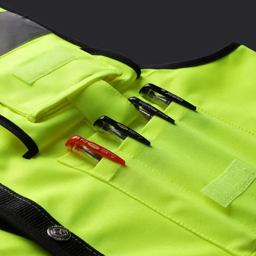 Привет vis желтые светоотражающие жилеты безопасности жилет|safety vest reflective|safety