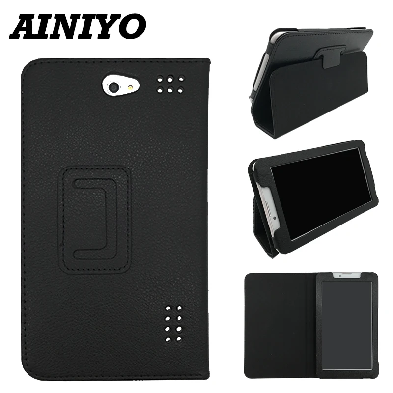 Case for OYSTERS T72HM 3G 7inch Tablet PU Leather protective Cover + Free Screen Film touch Pen | Компьютеры и офис