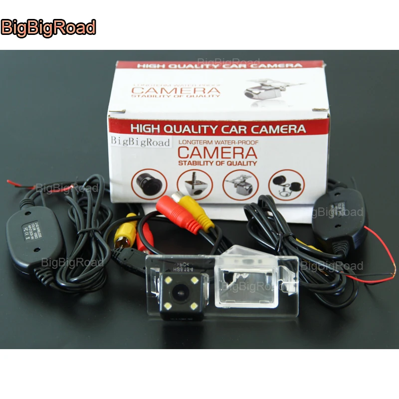 

BigBigRoad For FIAT 500 Freemont 2009--2015 Wireless Camera Car Rear View Backup Reverse Camera Parking Camera night vision