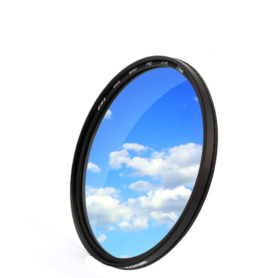 

49/52/55/58/62/67/72/77/82mm Pro Slim CPL Circular Polarizer Camera Filter Optical Glass for Canon Nikon Sony DSLR Lens