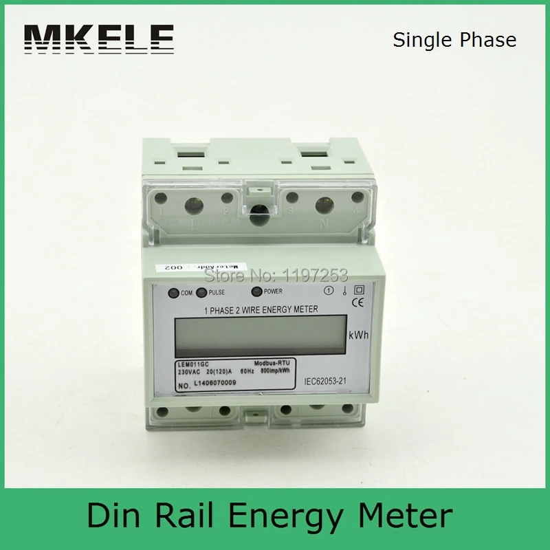 Новейший продукт Modbus-RTU MK-LEM011GC доступный счетчик энергии цена, modbus Электрический счетчик энергии