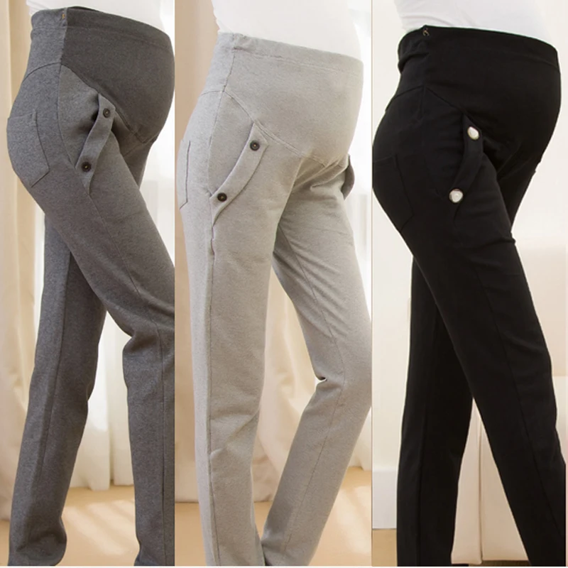 

Cotton Casual Maternity Pants For Pregnant Women Maternity Clothes Trousers Dress Pregnancy Pants Maternity Clothing