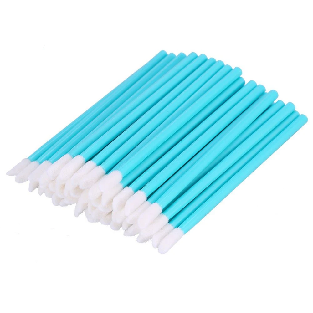 

50Pcs/Set Disposable Lip Brushes Soft Make Up Brush for Lipstick Lipgloss Applicator Wands Makeup Brushes Cosmetic Beauty Tools