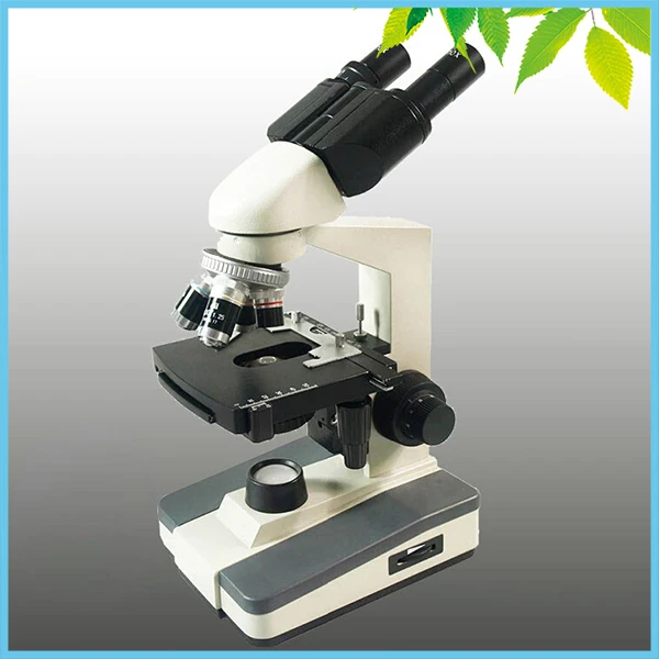 

LED Illuminated 40X-1000X Binocular Biological Microscope 360 Degree Rotatable Head Microscopio