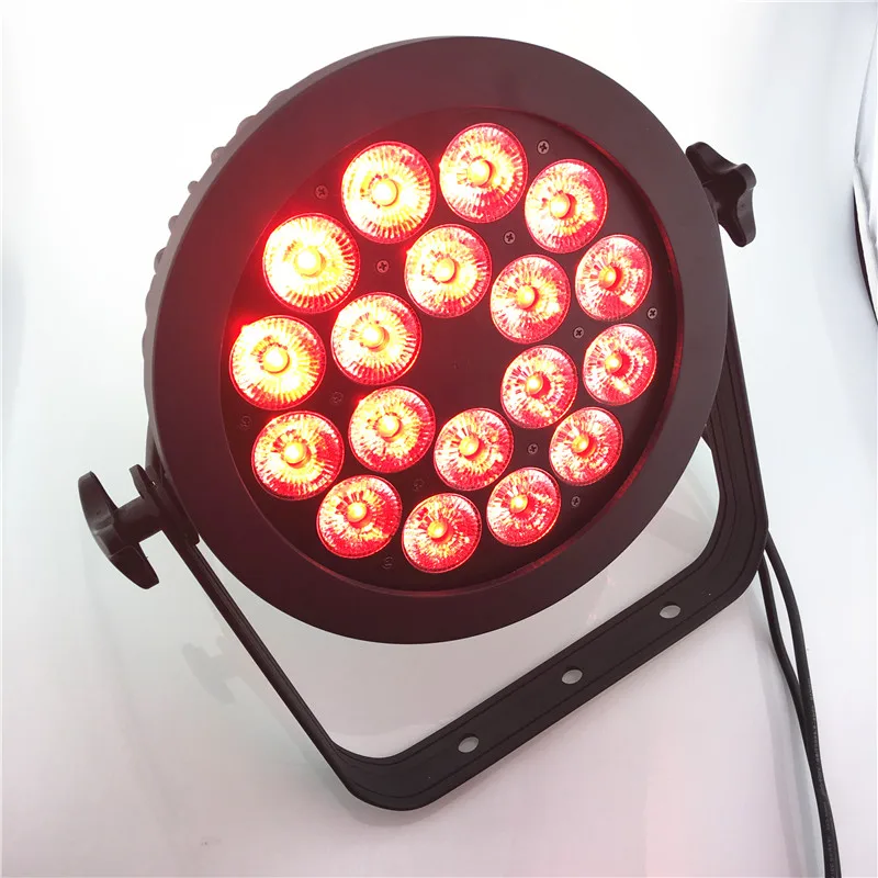  18x15w led Par lights RGBW 4in1led dmx512 disco lights professional stage dj equipment Auto Running
