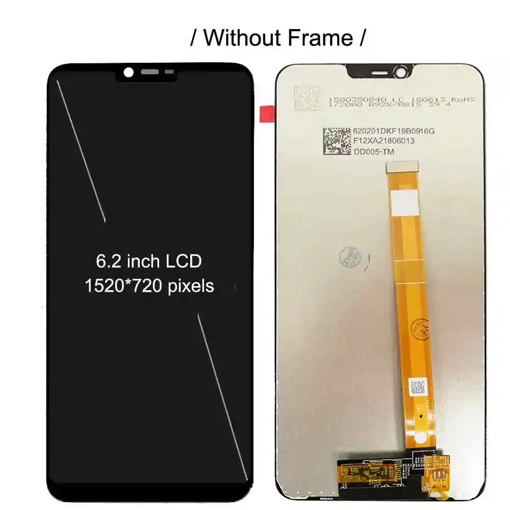 6 2 Lcd Dengan Frame Untuk Oppo Realme C1 Rmx1811 Realme2 Display Untuk Oppo A3s A5 Ax5 Lcd Layar Sentuh Sensor Digitizer Perakitan Ponsel Layar Lcd Aliexpress