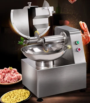 

Commercial Multi-function 5L chopper machine electric Garlic Mincer dumplings buns stuffing machine bowl cutting machine