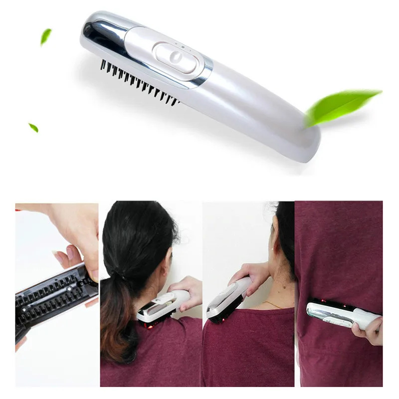 Расческа для лазерного массажа щетка волос Массажная оборудование роста уход за