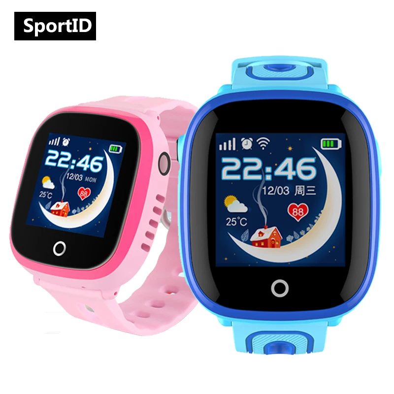 

Smart Watch Children GPS Safe Monitor Kid Sport Band DF31G Wristwatch with Camera Support SIM Dial SOS Call Positioning Tracker