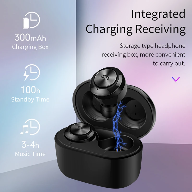 

Twins Bluetooth Earphone For Xiaomi Pocophone F1 Case Wireless Headphones Earbuds Microphone Charging Power Bank Box For Poco F1