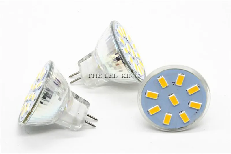 12 V AC/DC 5730 MR11 bombilla светодиодный 5W 7W светодиодный GU4 luz de la лампа para la лампа de cristal mr11 luces лампа