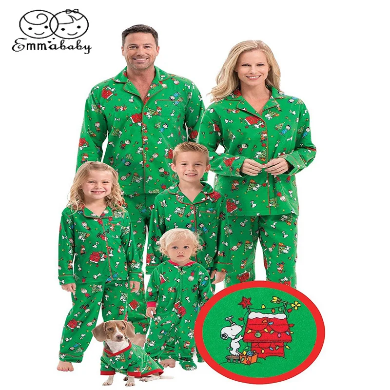 Emmababy Christmas New Yeas Family Matching Deer Pajamas Adult Women ...