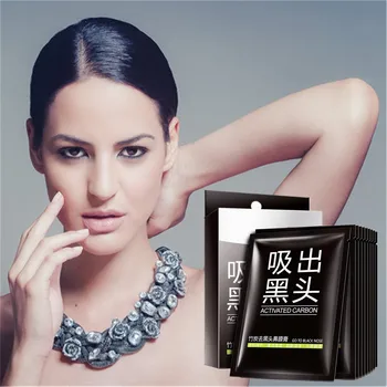 

Face Care Suction Blackhead Facial Mask Nose Blackhead Remover Peeling Black Head Acne 10Pcs/Box MM-51