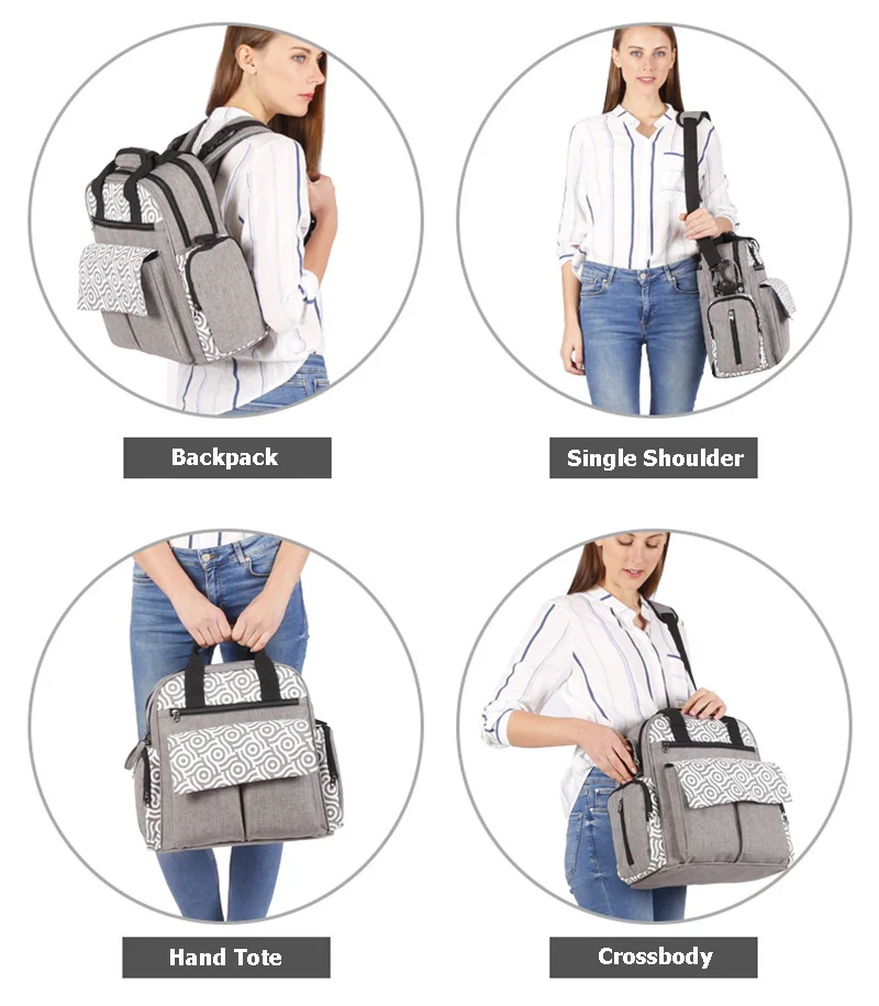 Mummy Nappy Maternity Bag Multifunction Baby Diaper Bag Large Capacity Travel Nursing Backpack Newborn Bags Mochila BB6073 (10)