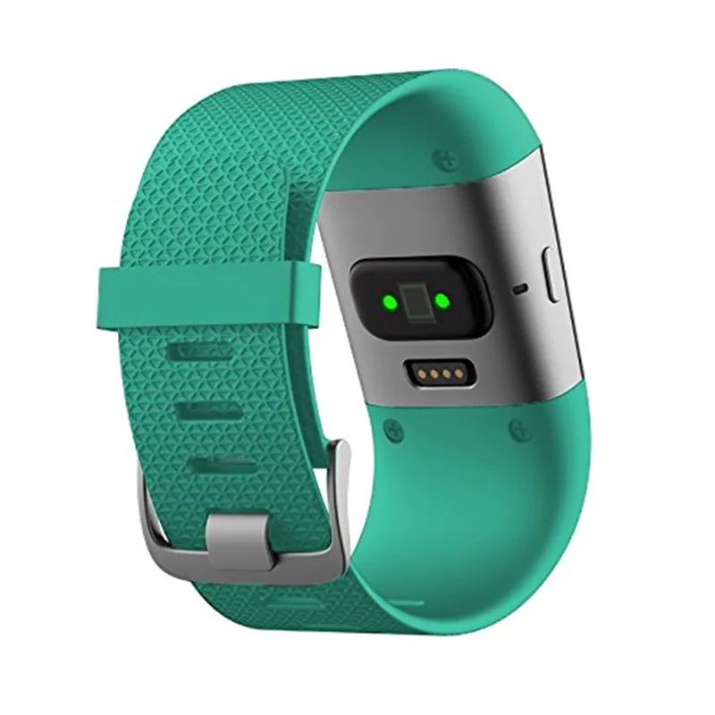 Сменный силиконовый защитный чехол для браслета Fitbit SURGE с металлической пряжкой