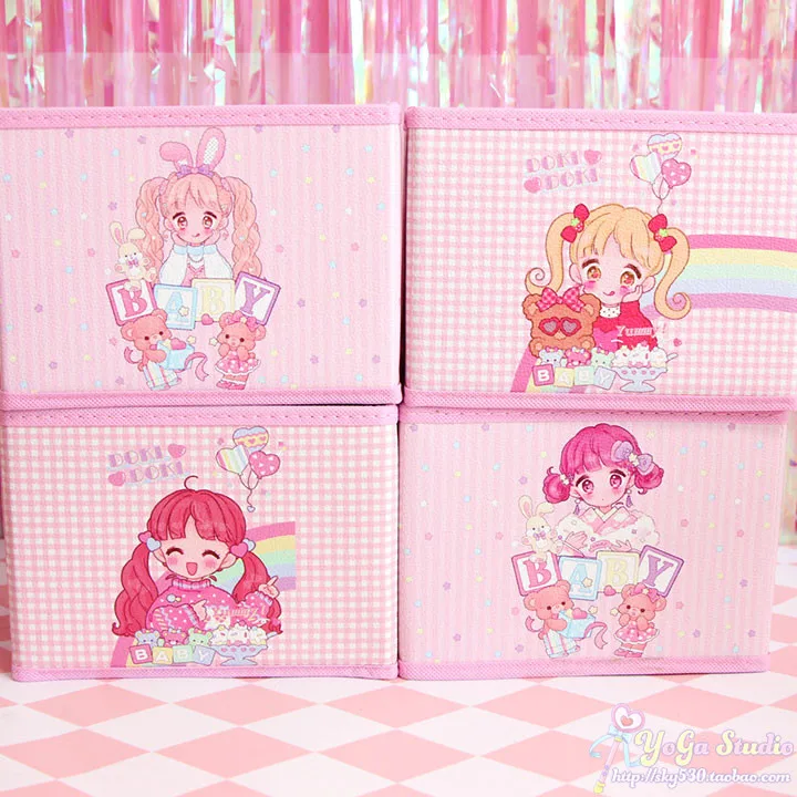 Мультяшная милая My Melody Cardcaptor Sakura Сейлор Мун Косметические Сумки для девушек косметички игрушки складной ящик для хранения сумка органайзер