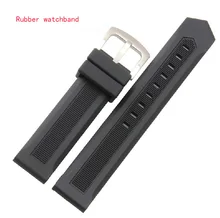 Sport Watches band Straps Men Waterproof Watch Accessories 20 22mmHIGH QUALITY Rubber silicone watchband bracelet free
