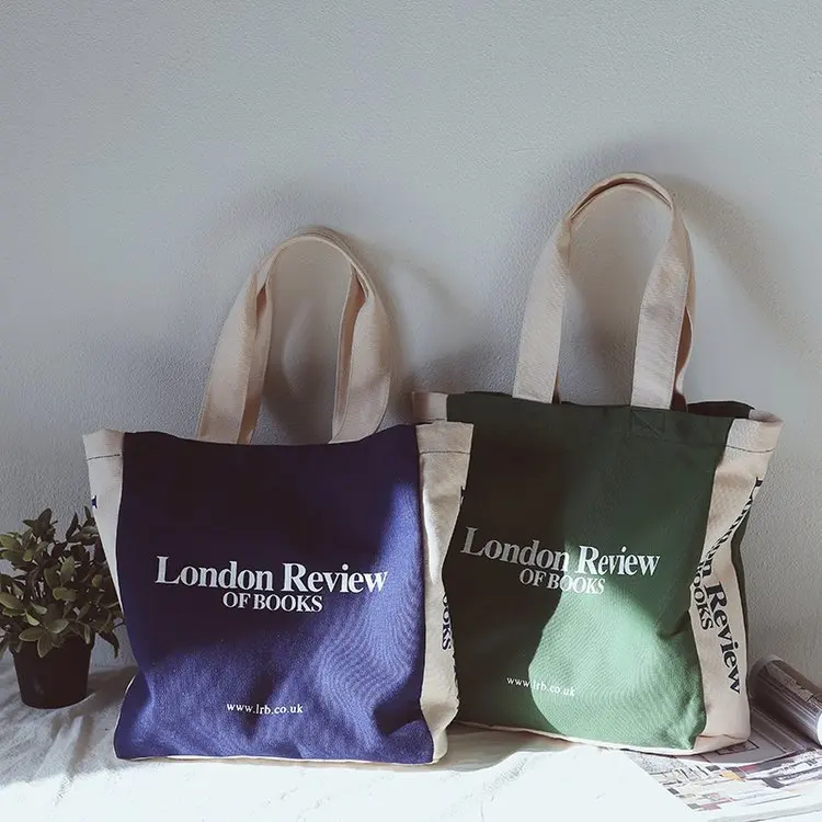 

2019 Summer New Hot Fashion Letters Canvas Bags Handbags for Women Female Casual Simple Hasp Tote Bags Shoulder Bags