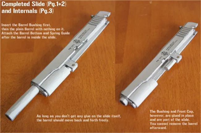 Colt M1911A1 пистолет DIY сборка бумажного пистолета моделирование оружия военная модель оружия мальчик подарок на день рождения A300