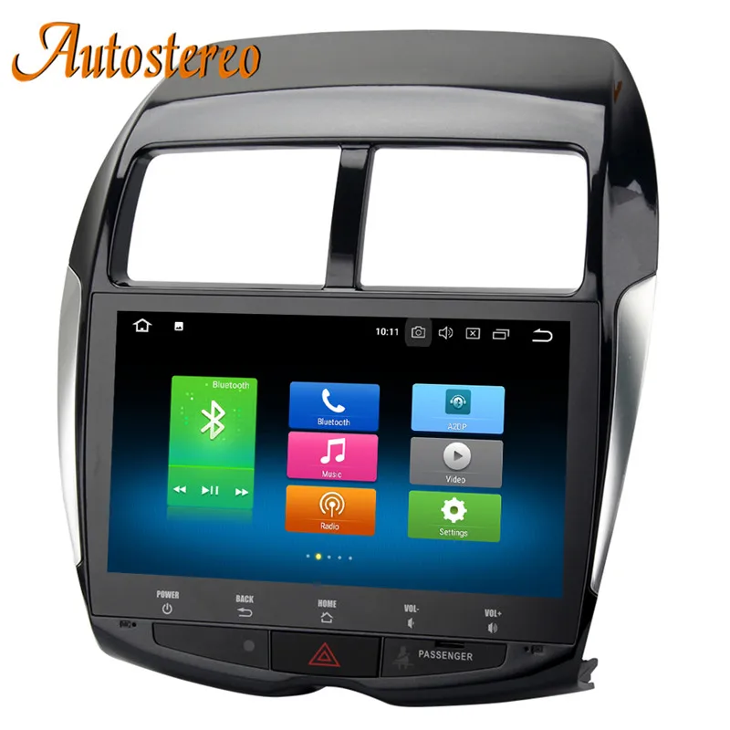 Android 9,0 автомобильный dvd-плеер gps навигация для MITSUBISHI ASX RVR Outlander Sport 2010- мультимедийная лента рекордер Встроенный DSP