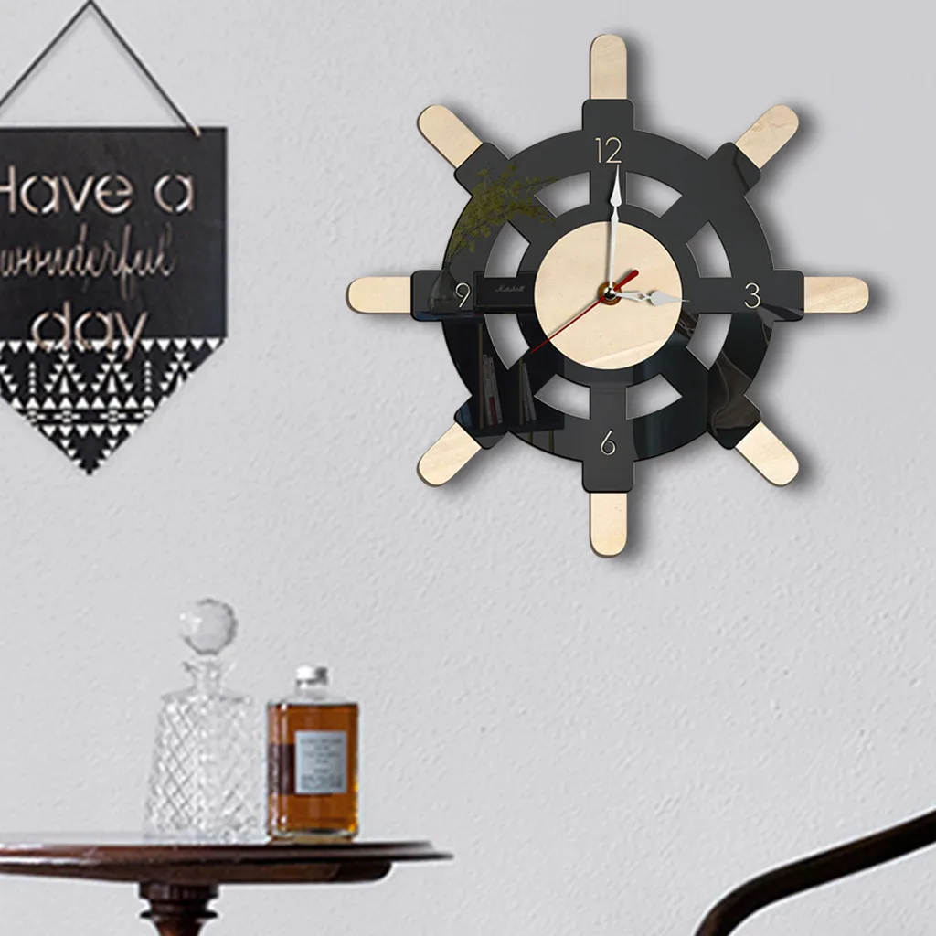 

Wall Clock 2019 Nordic Style Wall Clock Silent Transparent Acrylic Clock Home Living Room