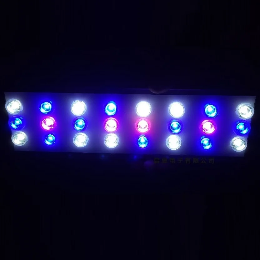 Новый аквариумный светильник большой светодиодный 1 Вт 2 режима 40 см 50 60 90 белый +