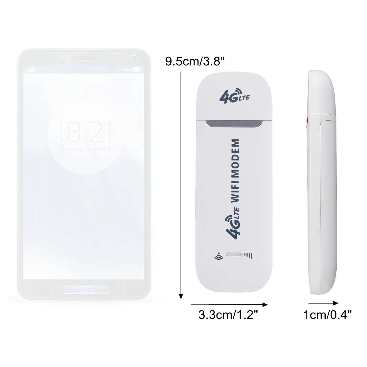 Разблокированный-4G LTE wifi беспроводной USB донгл Стик Мобильный широкополосный модем sim-карта