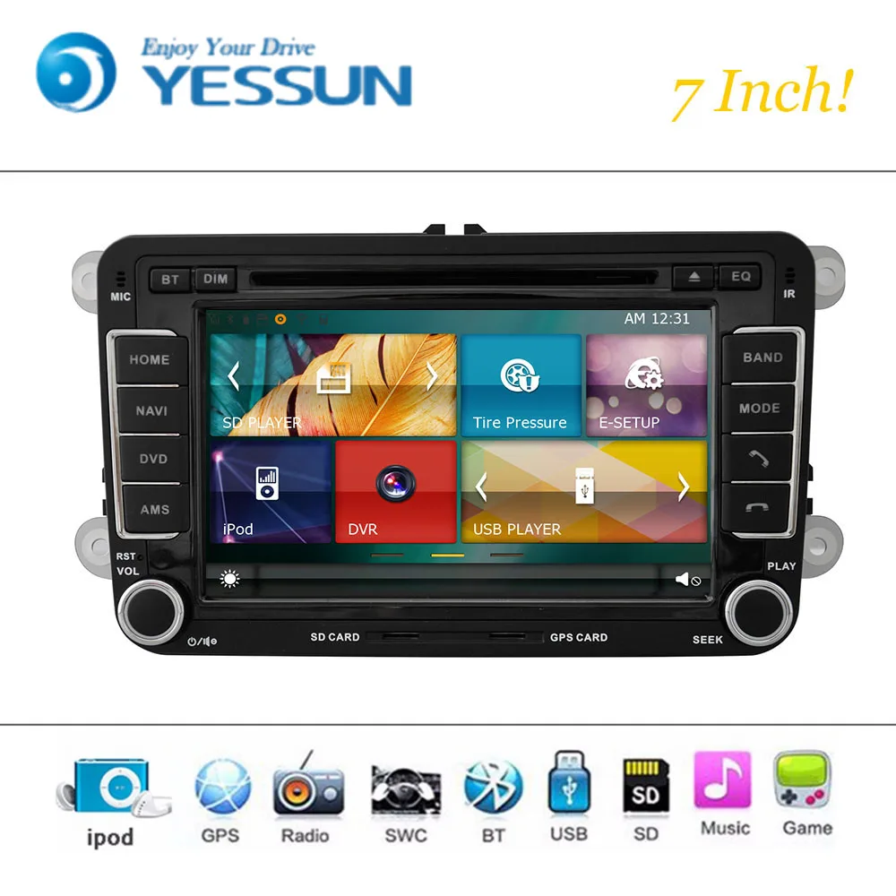Car DVD Player Wince System For VW Volkswagen Passat POLO GOLF Skoda