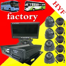 Mdvr автомобильный монитор посылка 4 Автобус SD карта Автомобильный видеорегистратор полный набор мобильных камер записи завод
