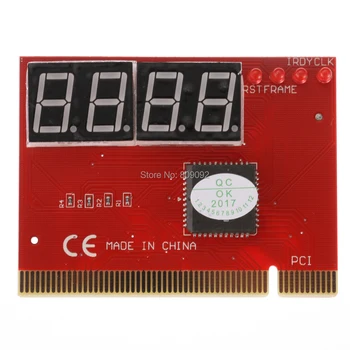 

LED 4-Digit Computer Analysis Diagnostic Tester POST Card PCI PC Analyzer Motherboard RED