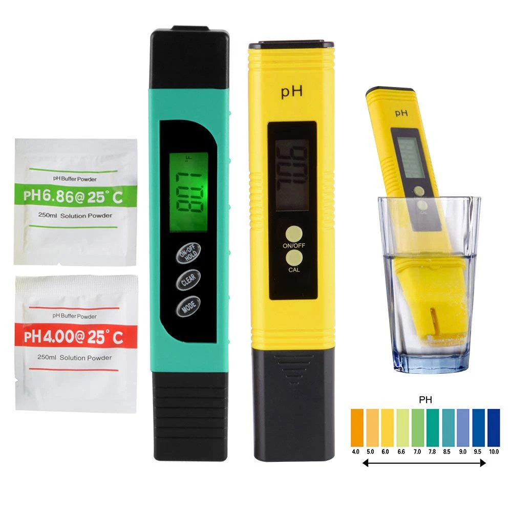 

3in1 TDS+EC+Temp Meter and PH Meter with Auto Calibration Digital Accuracy Water Quality Monitor Pen Style Portable Tester AD070