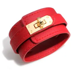 Модные Повседневное ПР Обёрточная бумага натуральная Кожаные браслеты Для женщин Femme украшения Lucky Brand звено цепи манжеты очаровательные