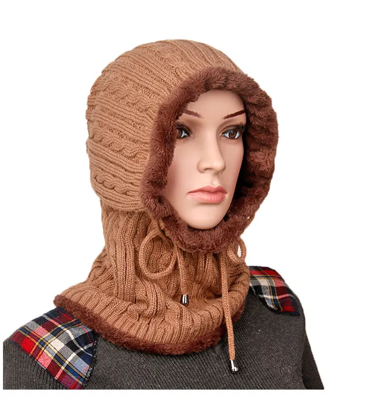Knitted Hat beanie men hat winter hats for women men winter cap men women winter hat gorros hombre invierno Skullies Beanies (9)