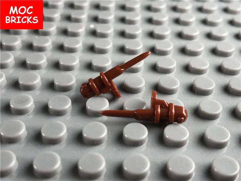 10 парт/лот кубики MOC красновато коричневые DIY строительные блоки для